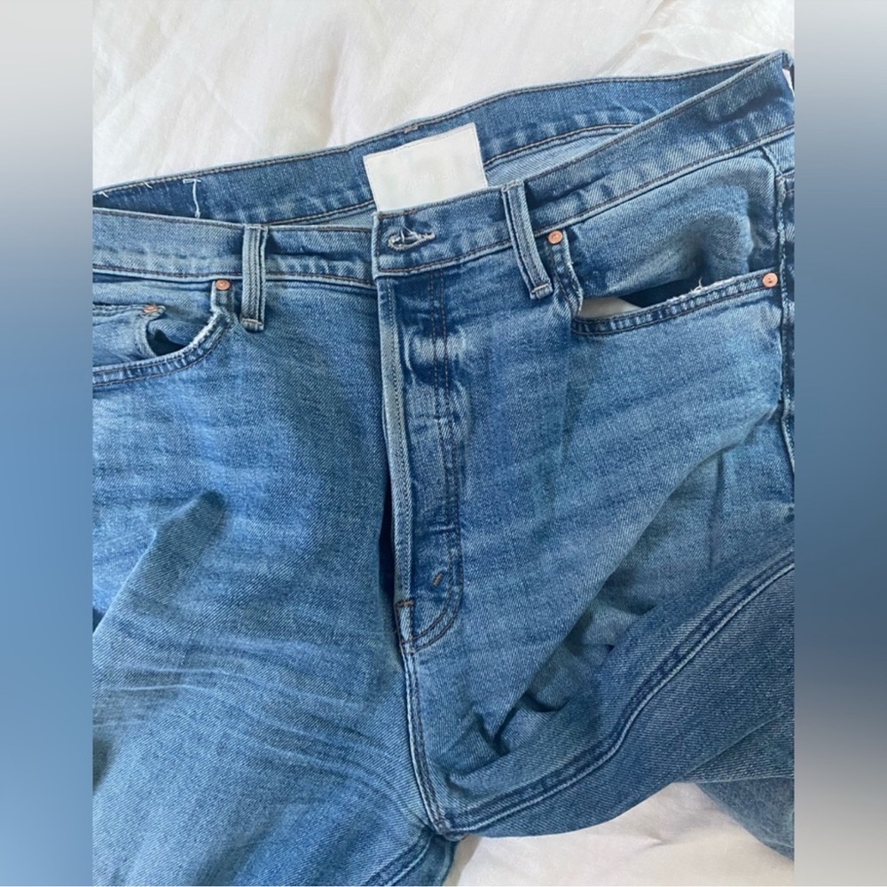 Mother The Enchanter heel Wide Leg jeans - Picture 8 of 11